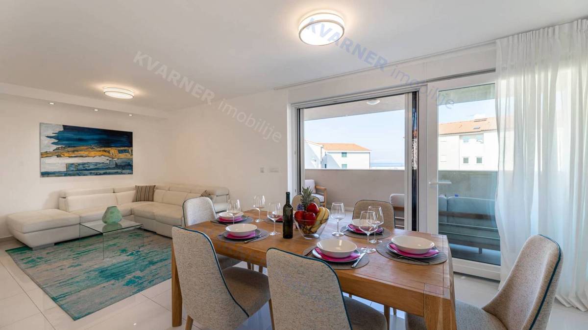Appartamento Malinska, 120m2