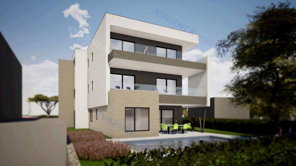 Appartamento Njivice, 72m2
