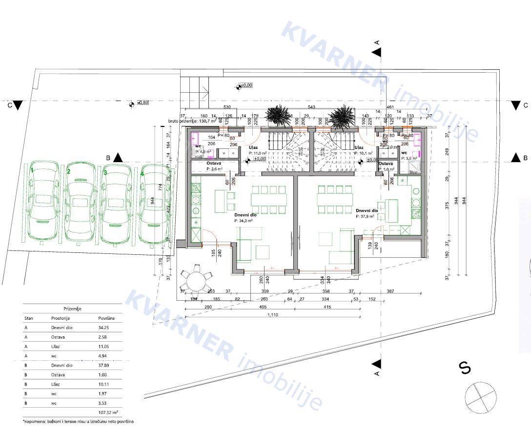 Casa Malinska, 122,80m2