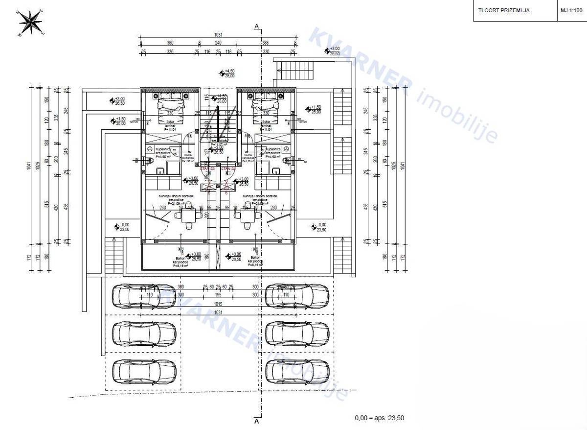 Appartamento Omišalj, 50m2