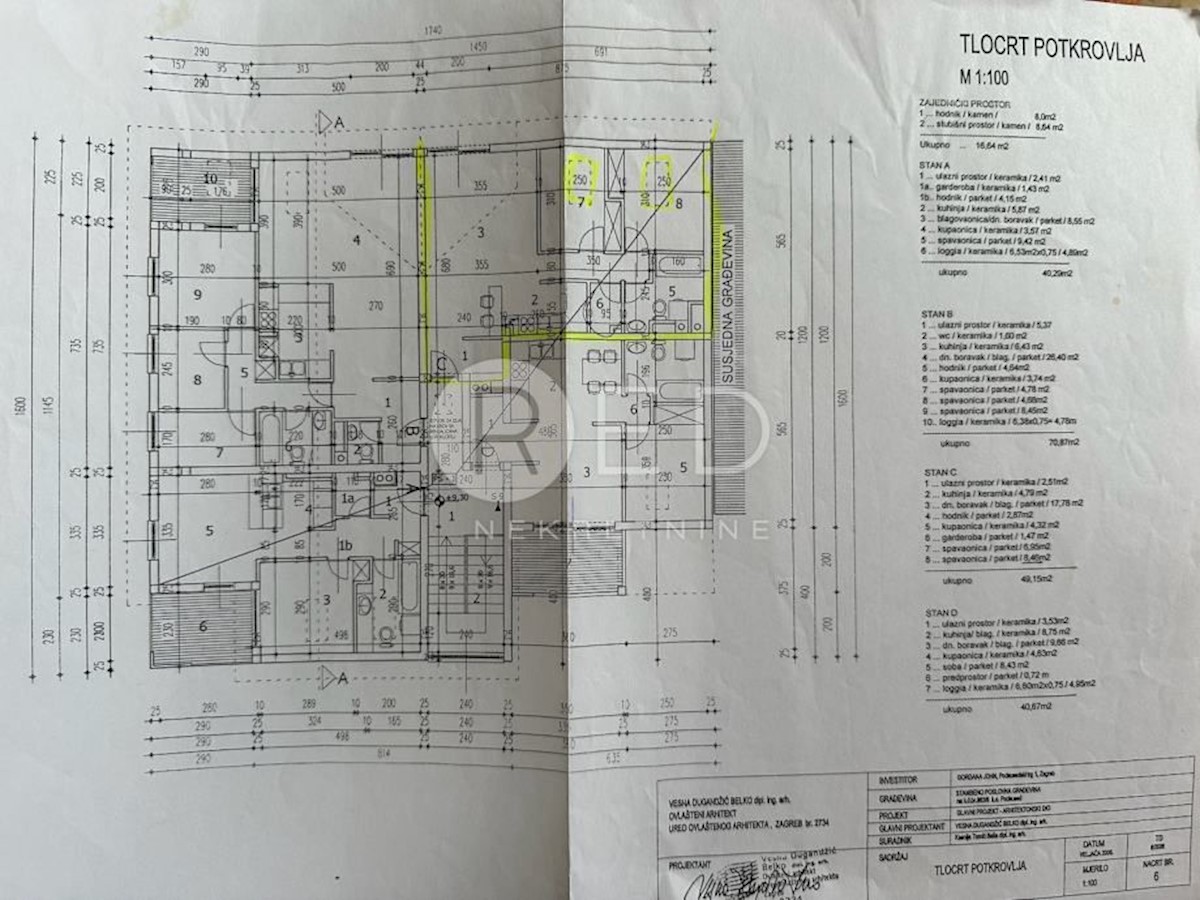 Appartamento Podsused, Podsused - Vrapče, Podsusedski trg, 50m2