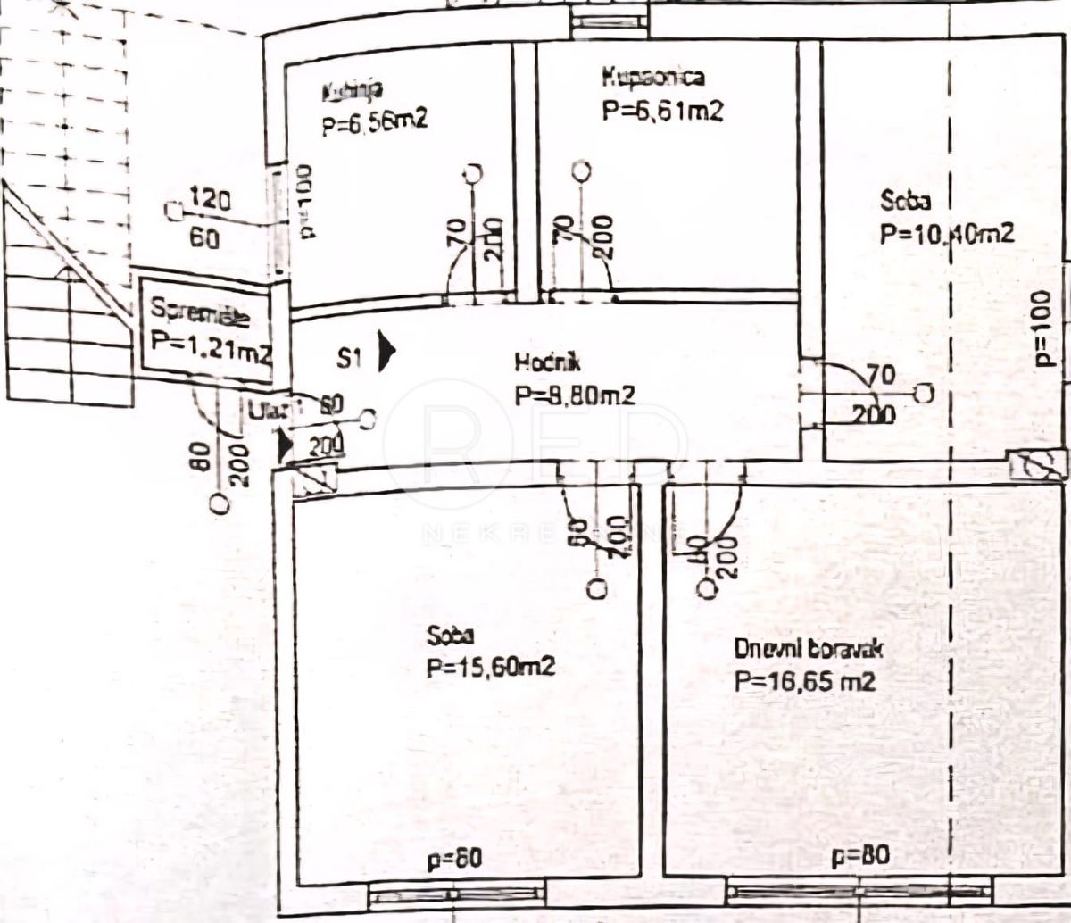 Appartamento Podsused, Podsused - Vrapče, PODSUSED, 65m2