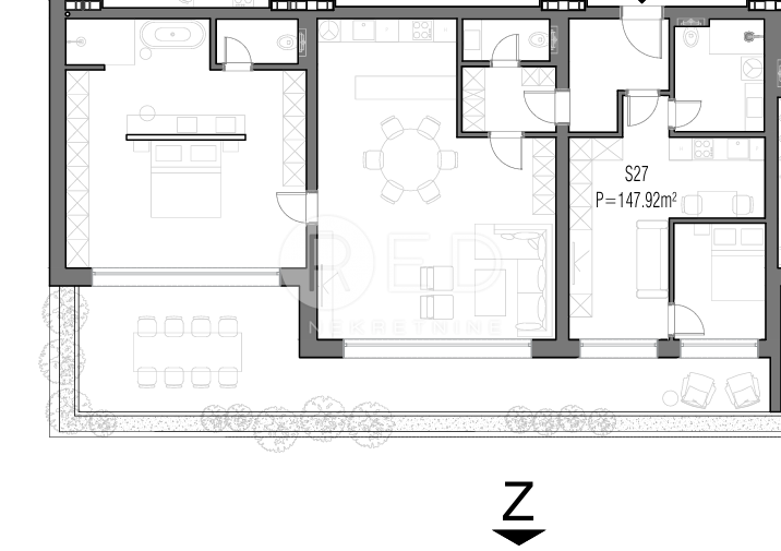 Appartamento Centar, Slavonski Brod, Josipa Jurja Strossmayera, 148m2