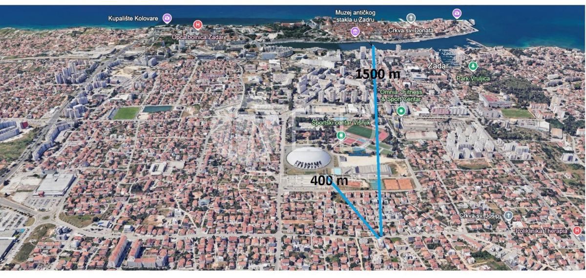 Appartamento Plovanija, Zadar, 123m2