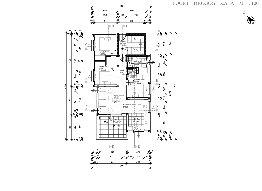 Appartamento Petrčane, Zadar - Okolica, 105m2