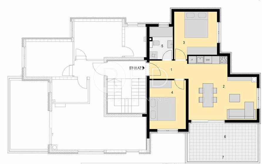 Appartamento Novalja, 63m2