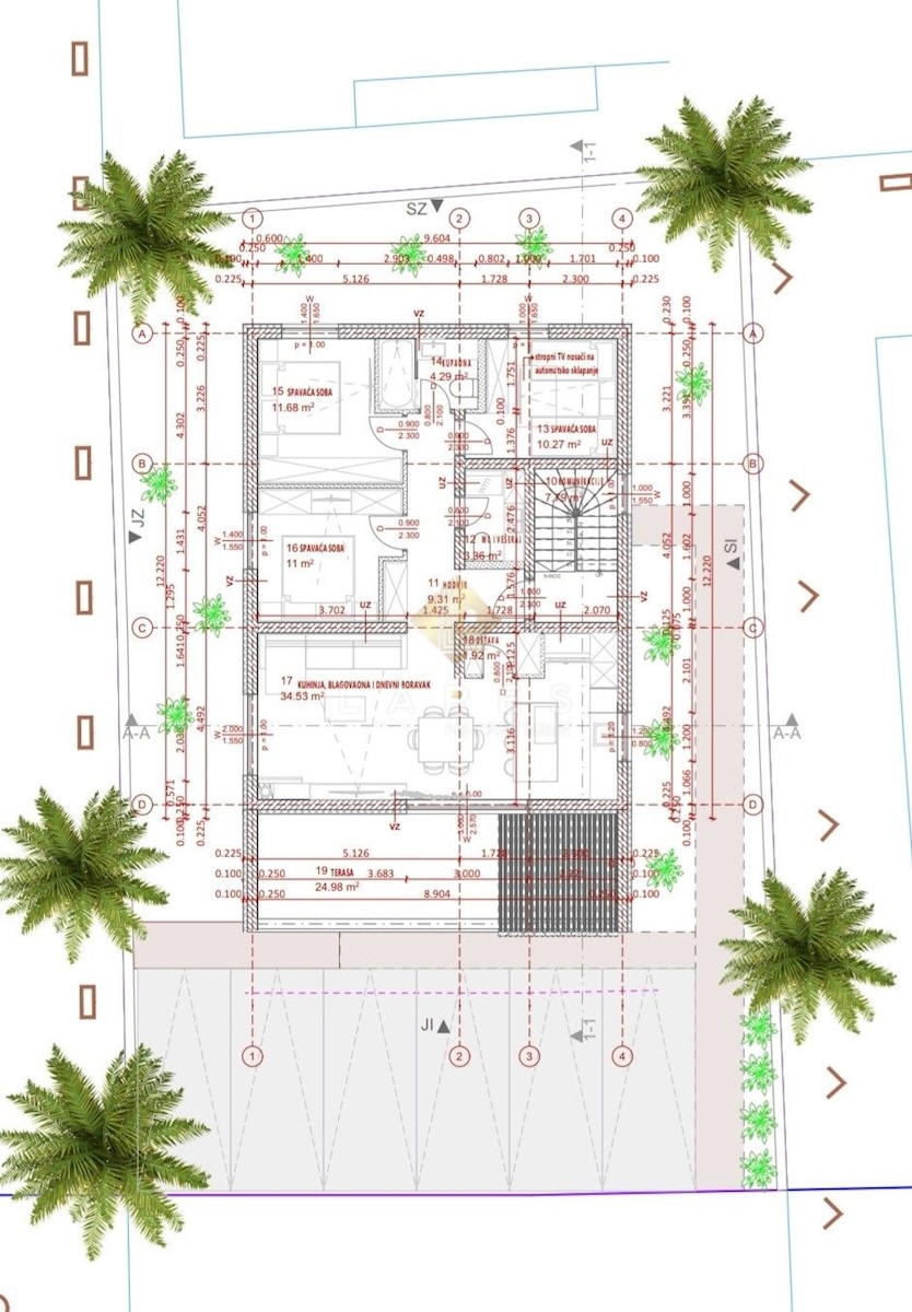 Appartamento Plovanija, Zadar, Put Plovanije, 109m2