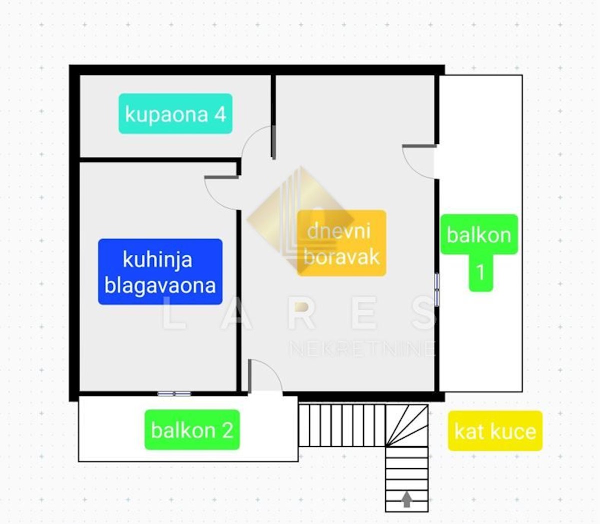 Casa Ražanac, Obala, 100m2