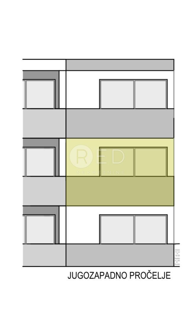 Appartamento Povljana, Ulica Stjepana Radića, 36,65m2