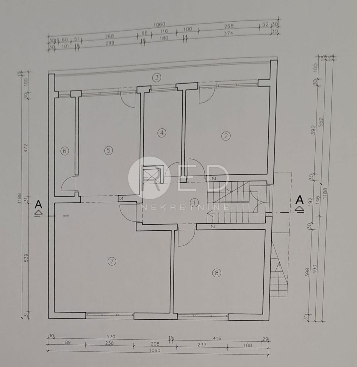Appartamento Centar, Požega, Tekija, 104m2