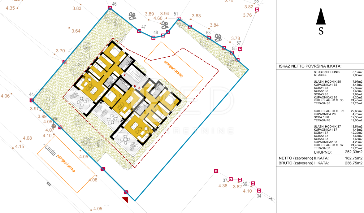 Appartamento Srima, Vodice, 92m2