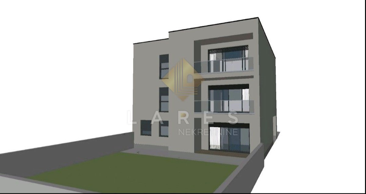 Appartamento Retfala, Osijek, OSIJEK RETFALA - STAN U STAMBENO-POSLOVNOJ ZGRADI 73 M2, 73,02m2