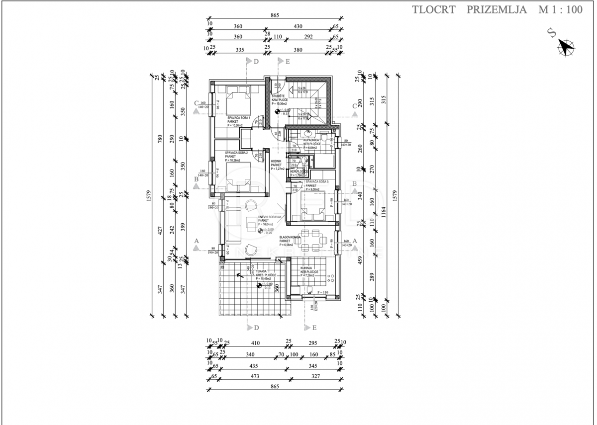 Appartamento Petrčane, Zadar - Okolica, 144m2