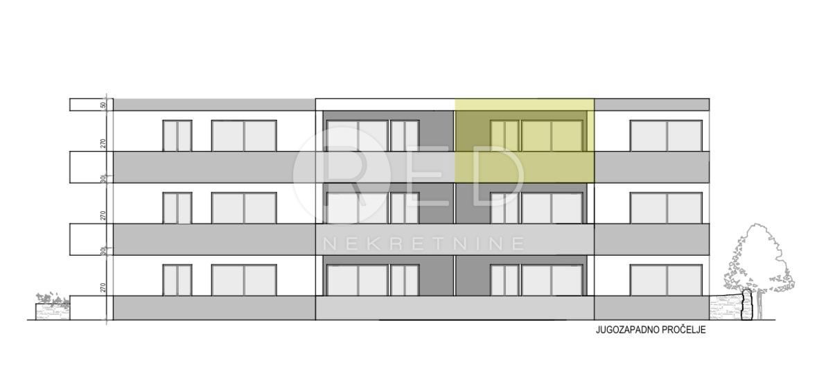 Appartamento Povljana, Ulica Stjepana Radića, 36,65m2