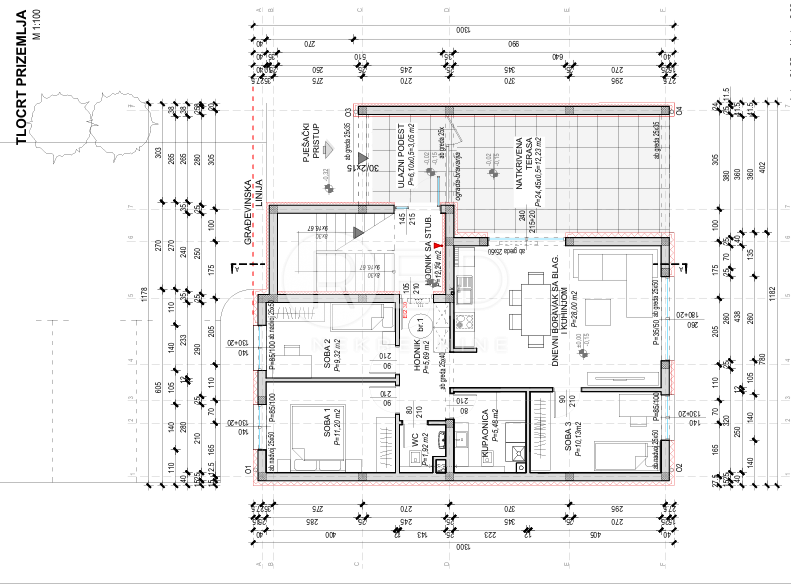 Appartamento Kolonija, Slavonski Brod, 79,50m2