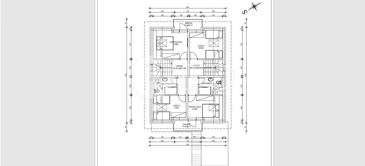 Casa Kozari bok, Peščenica - Žitnjak, II. Kanalski put 1. odvojak, 335m2