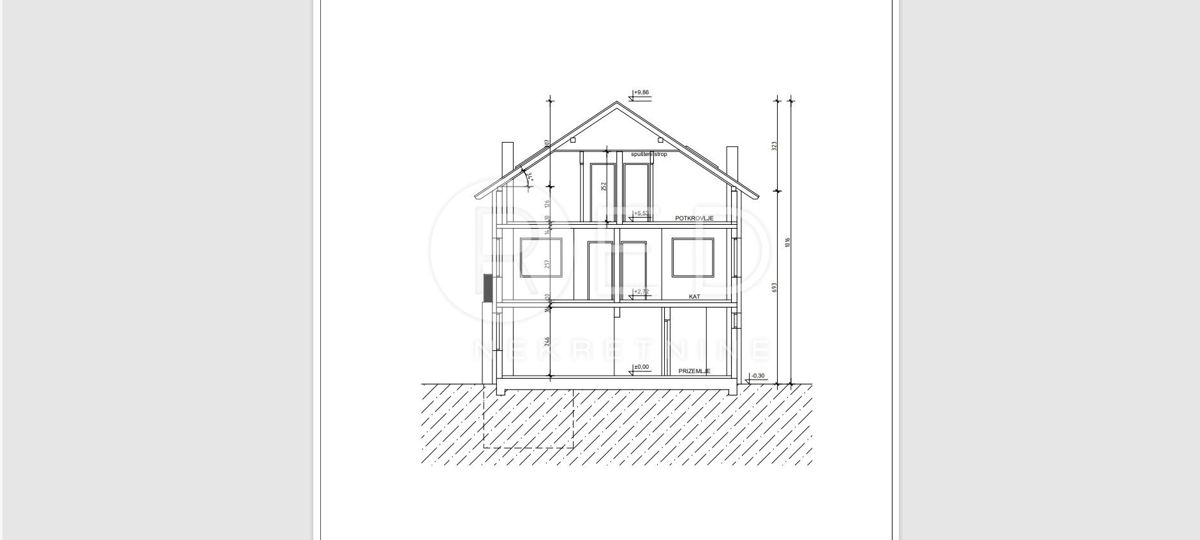 Casa Kozari bok, Peščenica - Žitnjak, II. Kanalski put 1. odvojak, 335m2