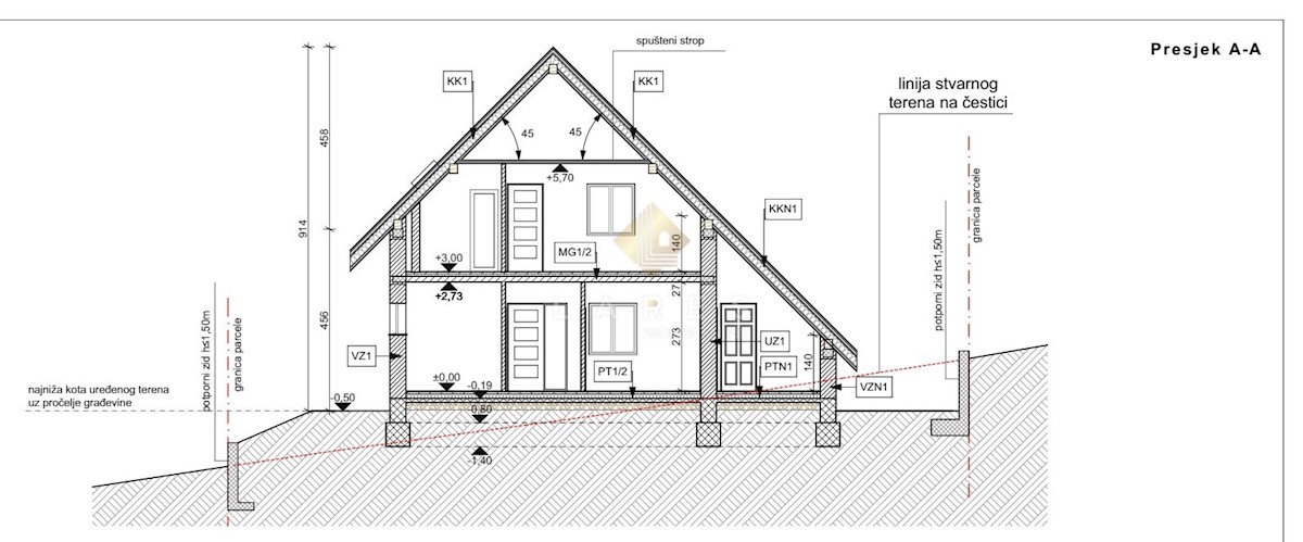 Terreno Stari Laz, Ravna Gora, 1.500m2