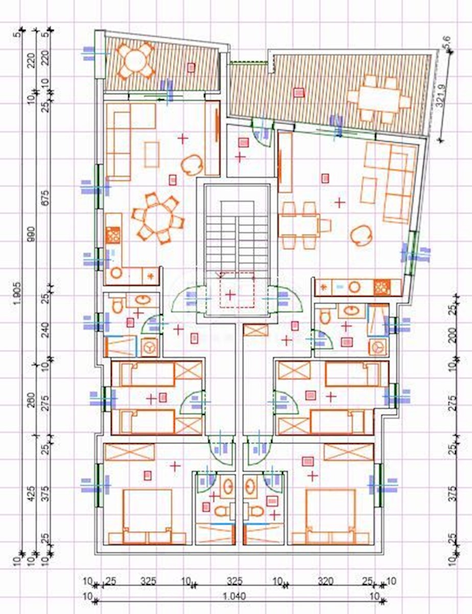 Appartamento Vinjerac, Posedarje, Nova cesta , 60,07m2