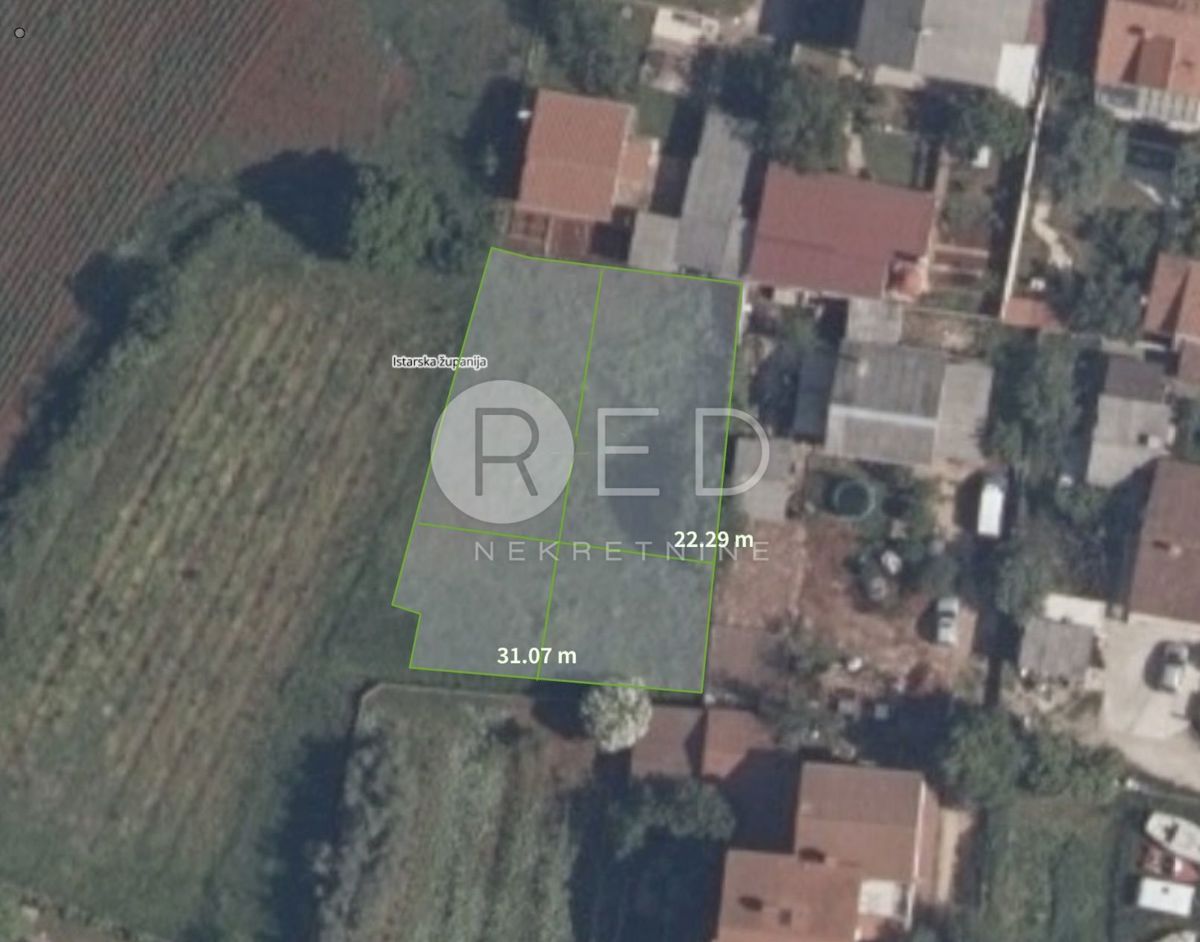 Terreno Busoler, Pula, Put od Fortica, 722m2