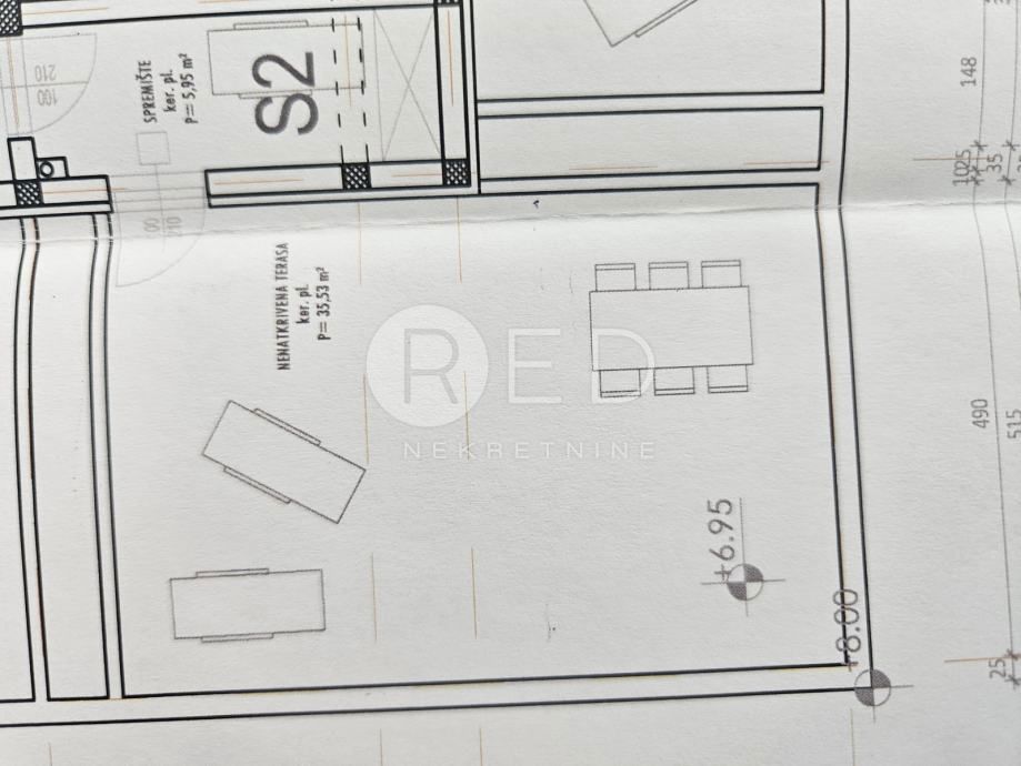 Appartamento Crvene kuće, Zadar, Podgorska, 83m2