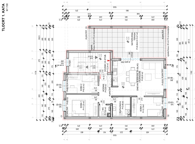 Appartamento Kolonija, Slavonski Brod, 79,50m2