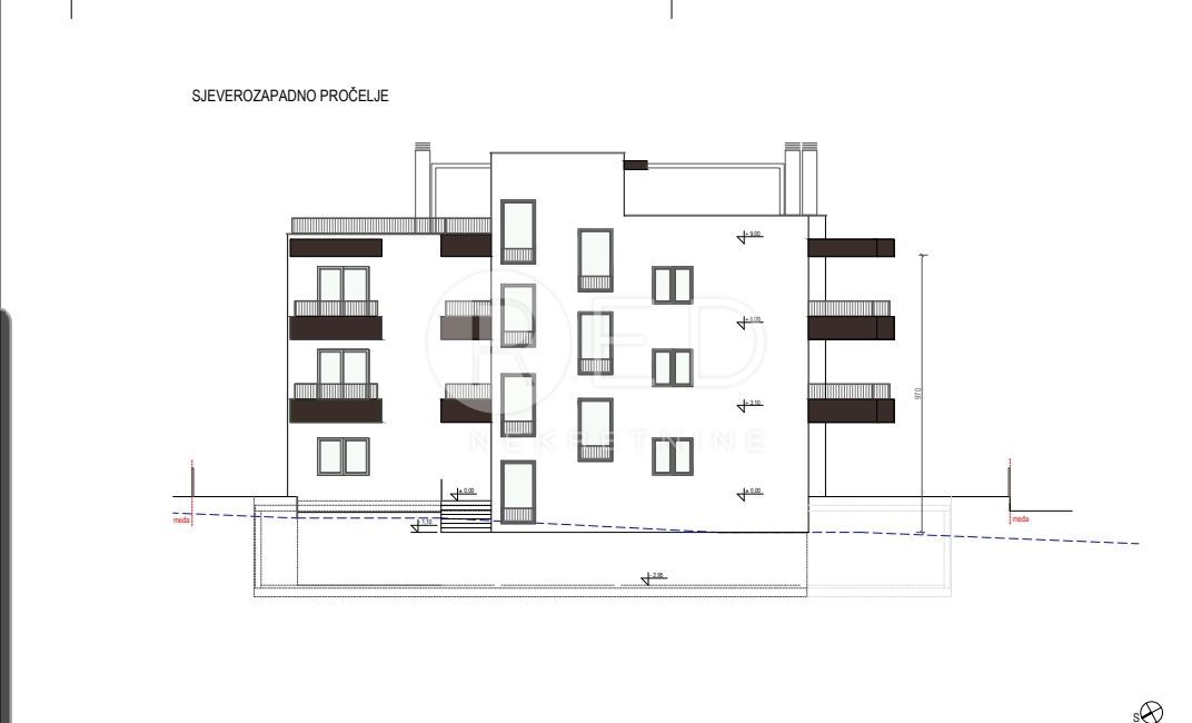 Appartamento Sukošan, 7. domobranske pukovnije HV, 57,77m2