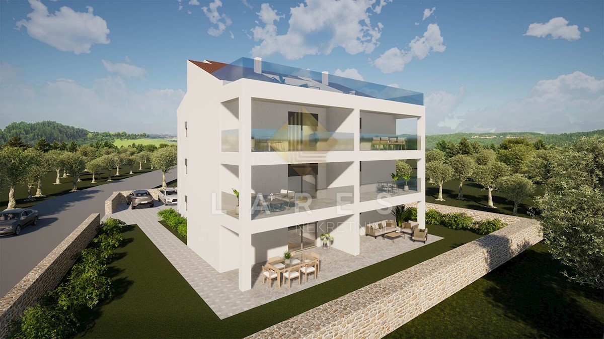 Appartamento Biograd na Moru, Bure Centar i Plodine, 81,51m2