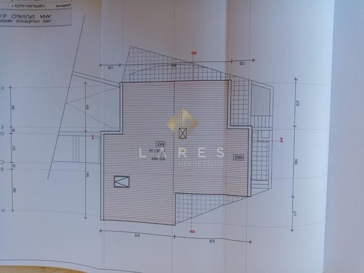 Terreno Maslenica, Jasenice, 640m2