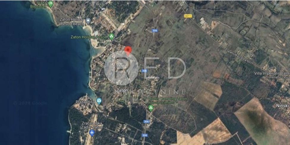 Terreno Zaton, Nin, Zaton - NIn - Dražnikova, 1.916m2