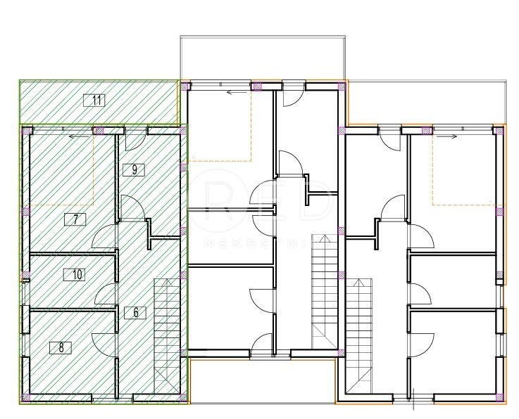 Appartamento Vrsi, 104m2