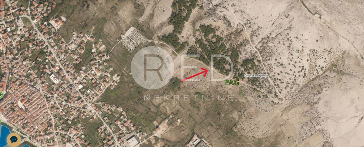 Terreno Dinjiška, Pag, 6.614m2