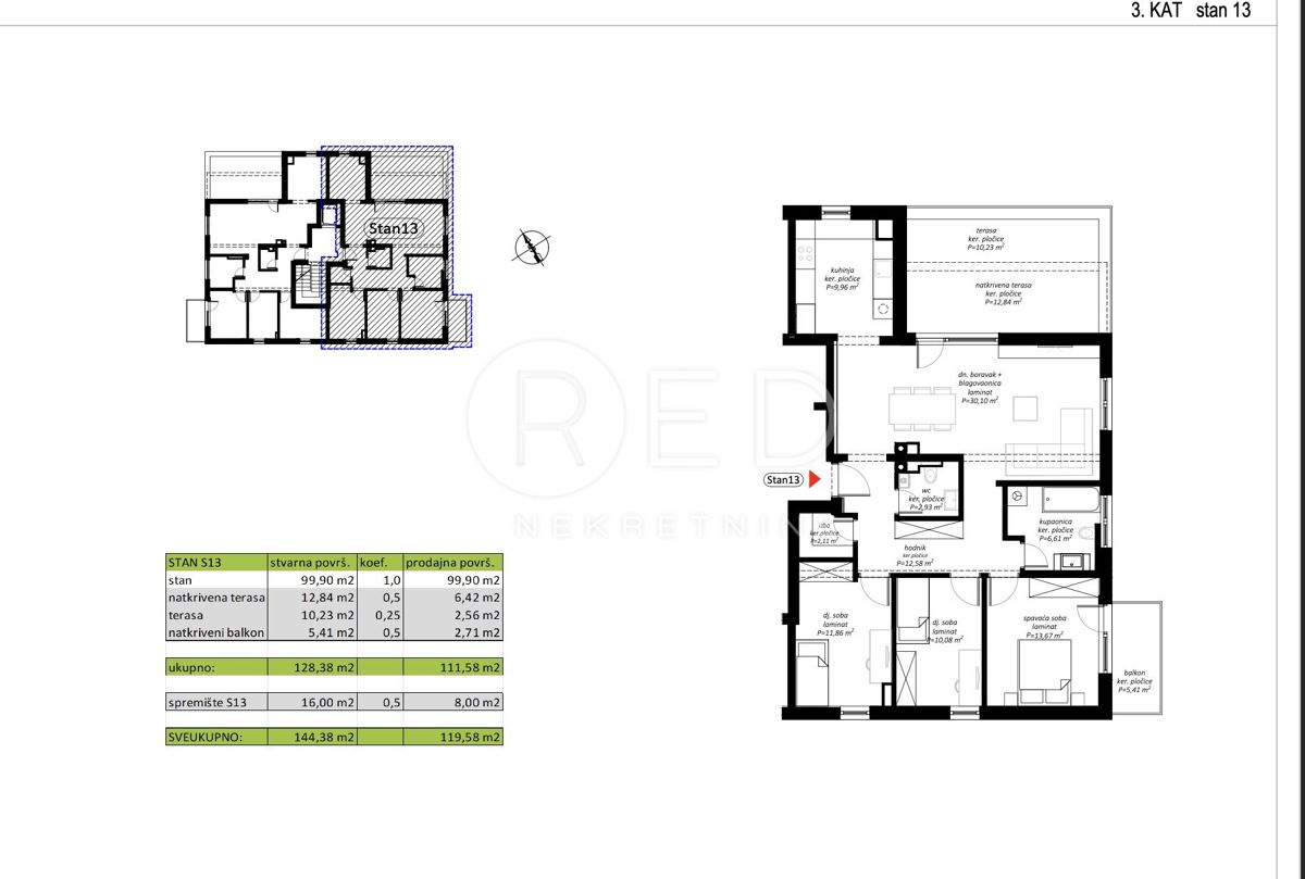 Appartamento Novi Marof, Toplička, 61,98m2
