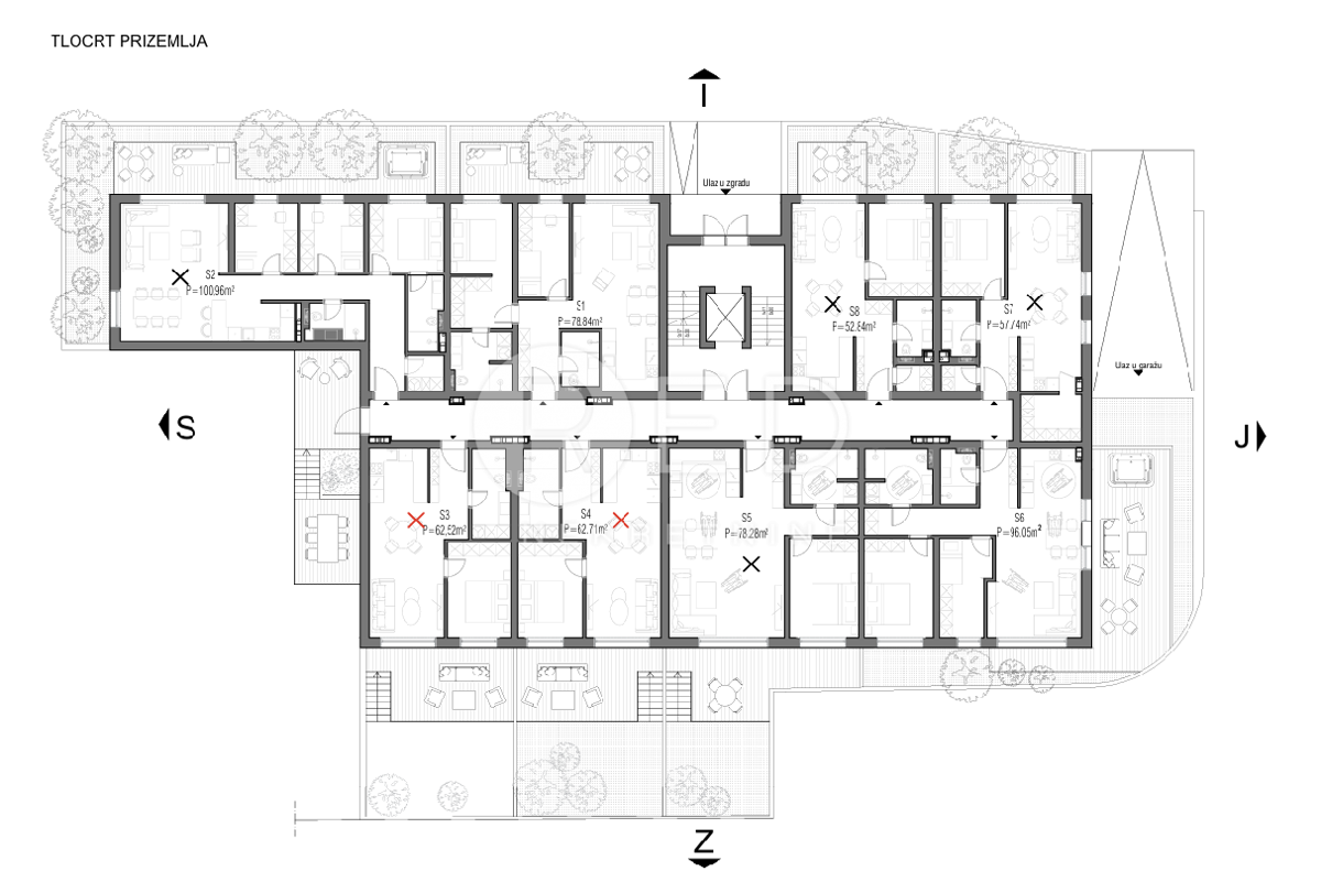 Appartamento Centar, Slavonski Brod, Ulica Josipa Jurja Strossmayera, 96m2