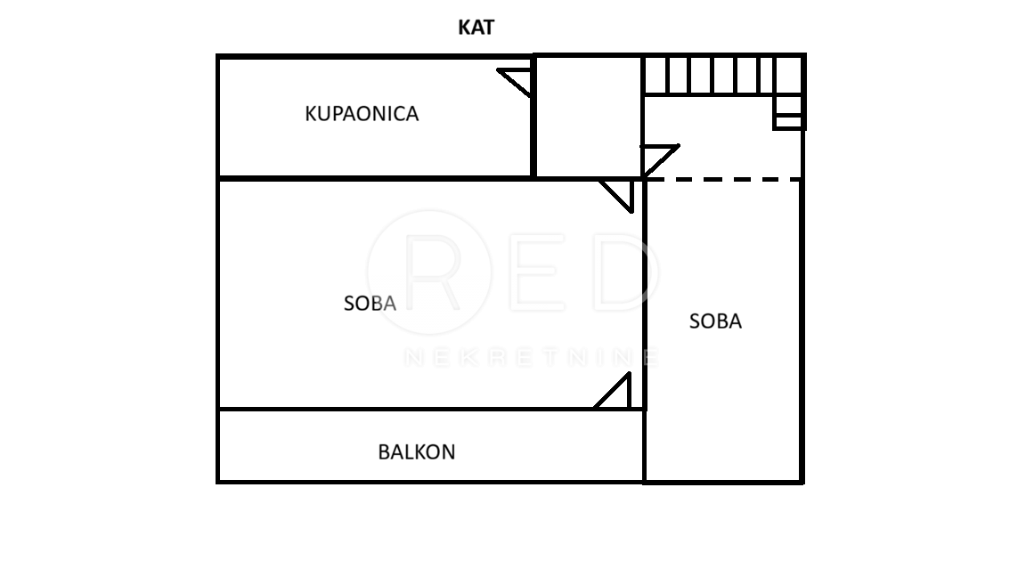 Appartamento Vir, Bobovik, 90m2