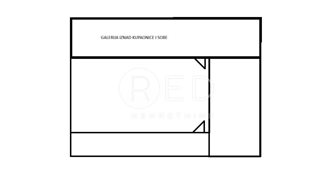 Appartamento Vir, Bobovik, 90m2