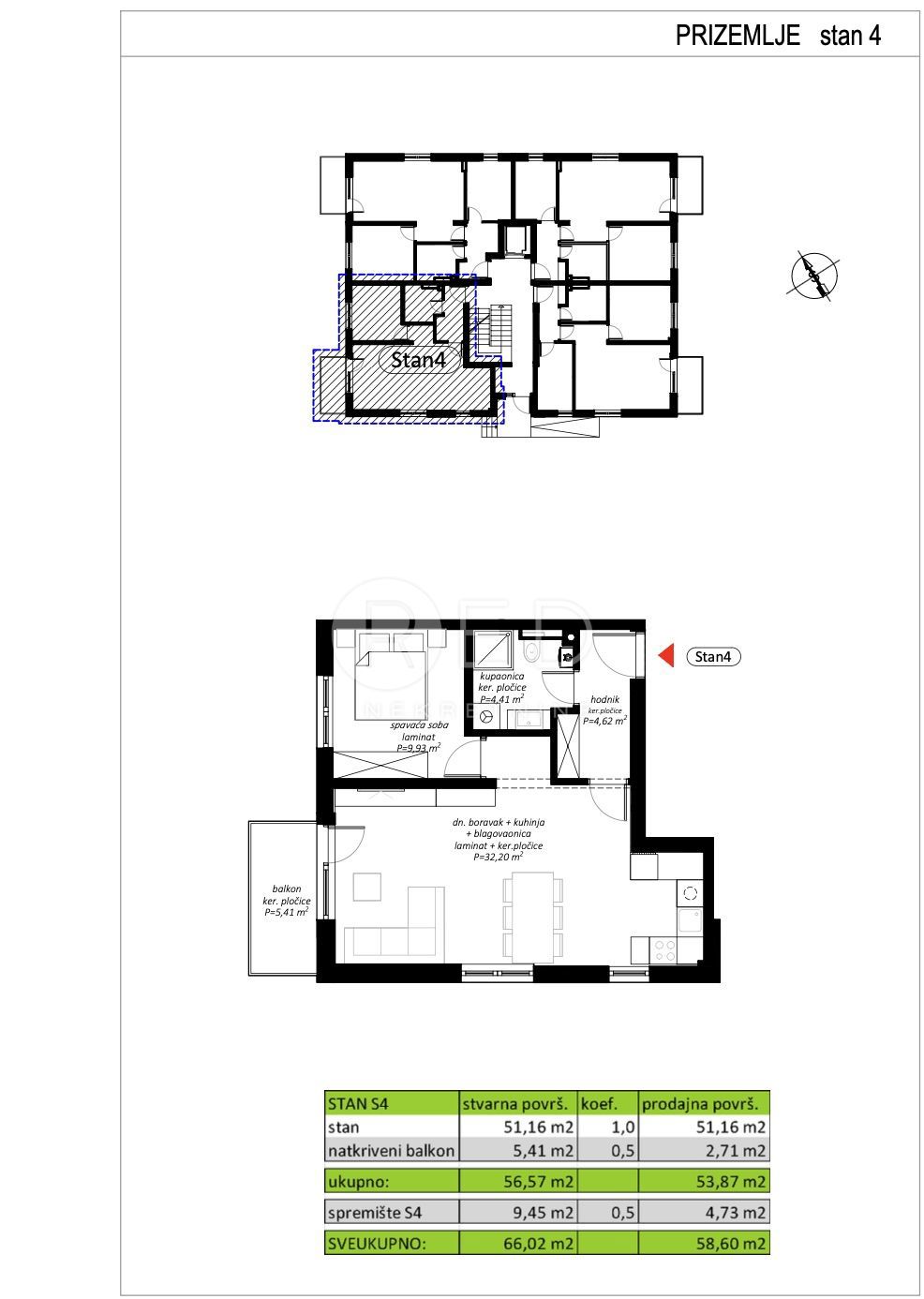 Appartamento Novi Marof, Toplička, 61,98m2