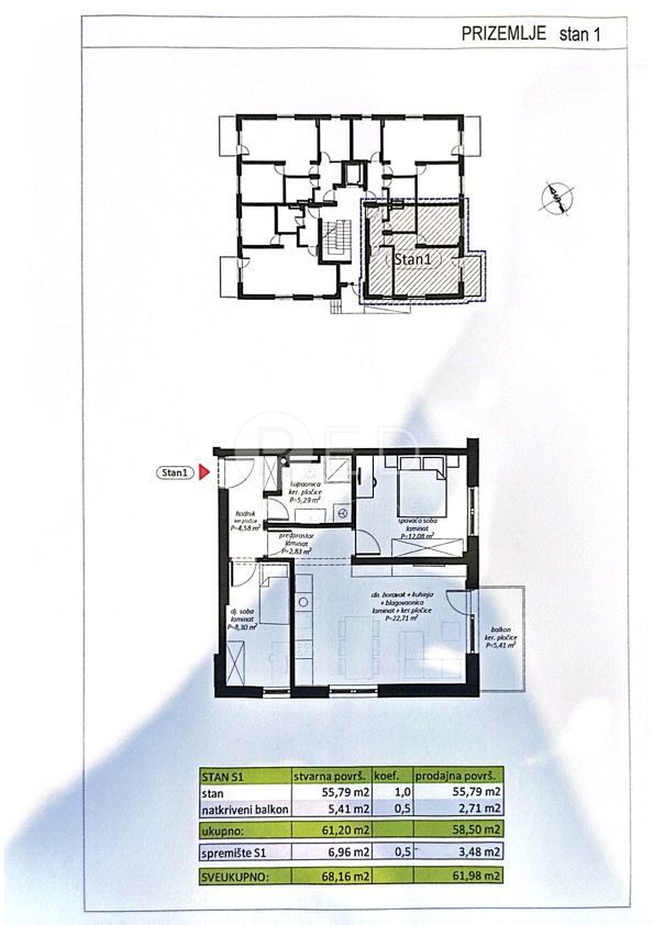 Appartamento Novi Marof, Toplička, 61,98m2