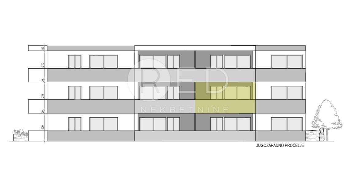 Appartamento Povljana, Ulica Stjepana Radića, 36,65m2