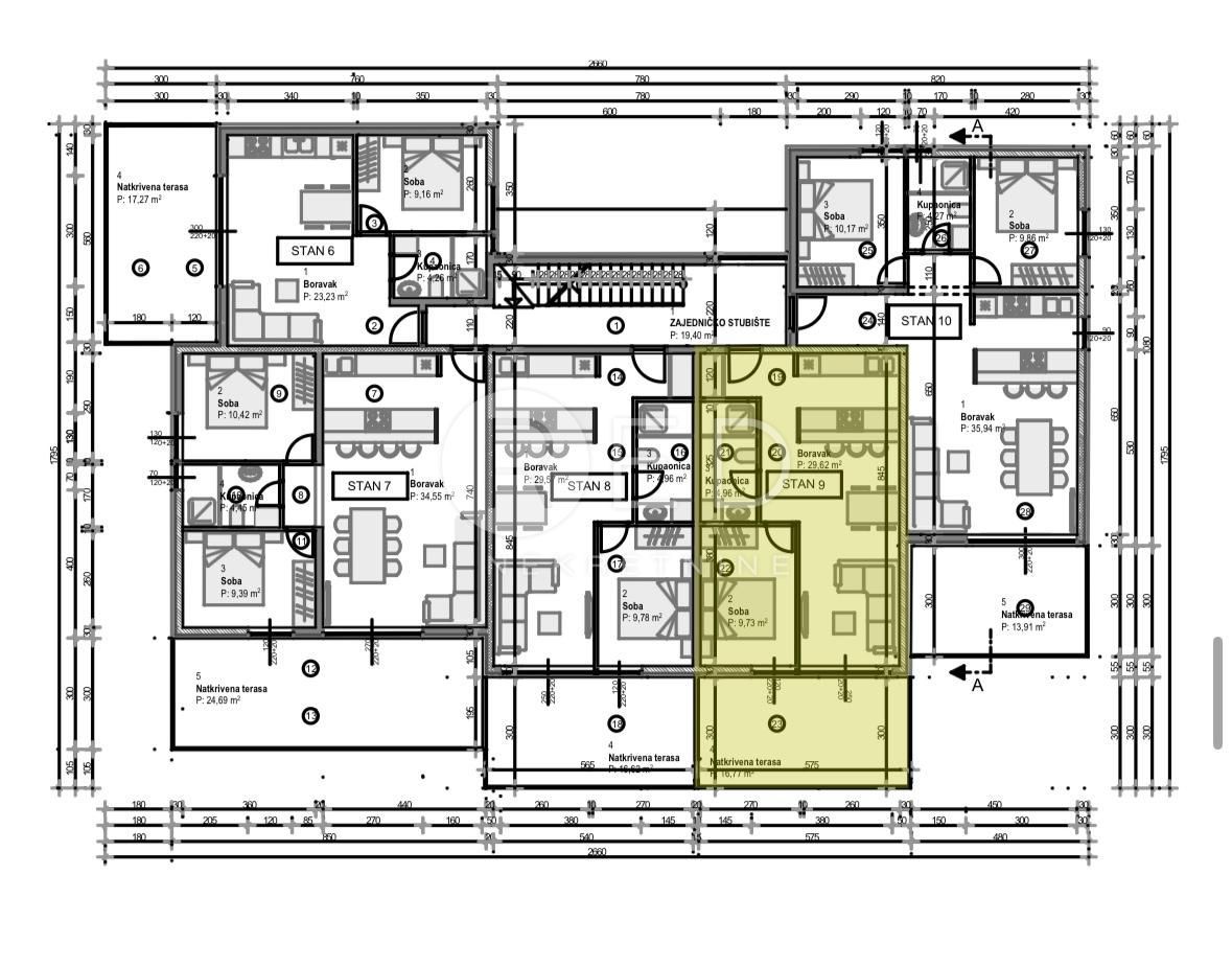 Appartamento Povljana, Ulica Stjepana Radića, 36,65m2