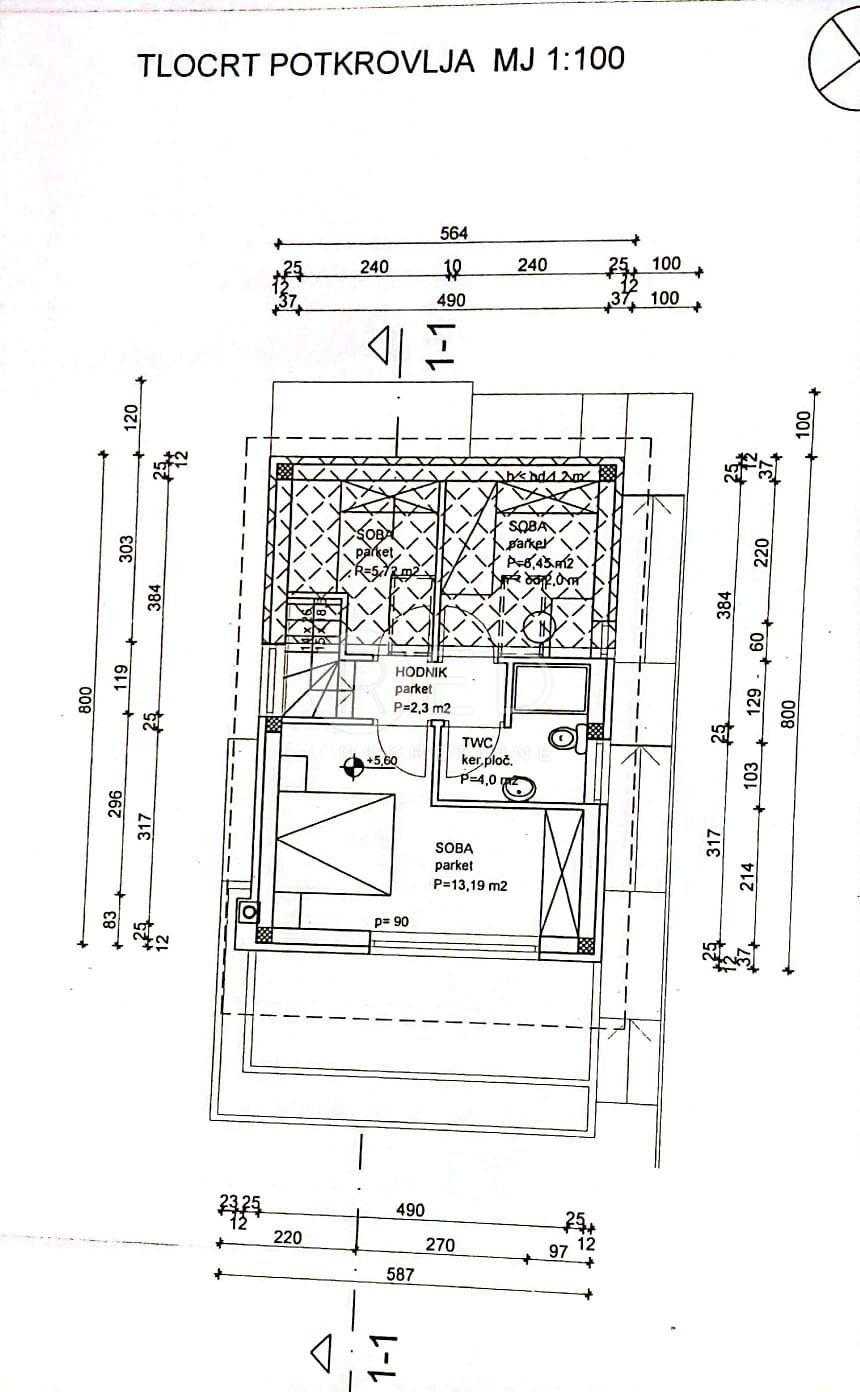 Appartamento Maksimir, 54m2