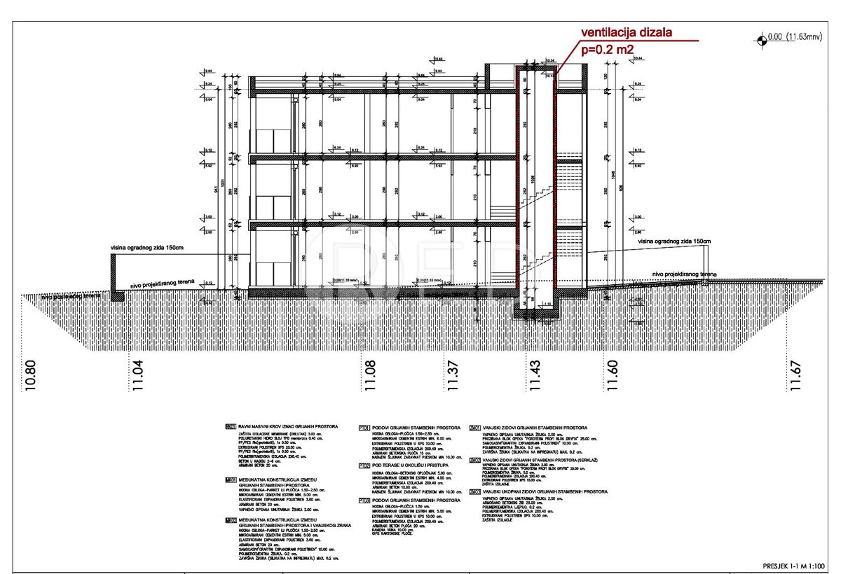 Appartamento Medulin, Centar, 120m2