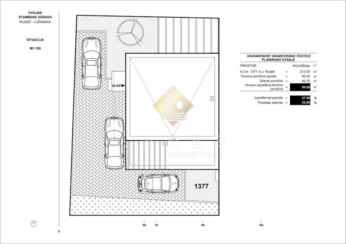 Appartamento Rudeš, Trešnjevka - Sjever, Lužanska ulica, 50,60m2