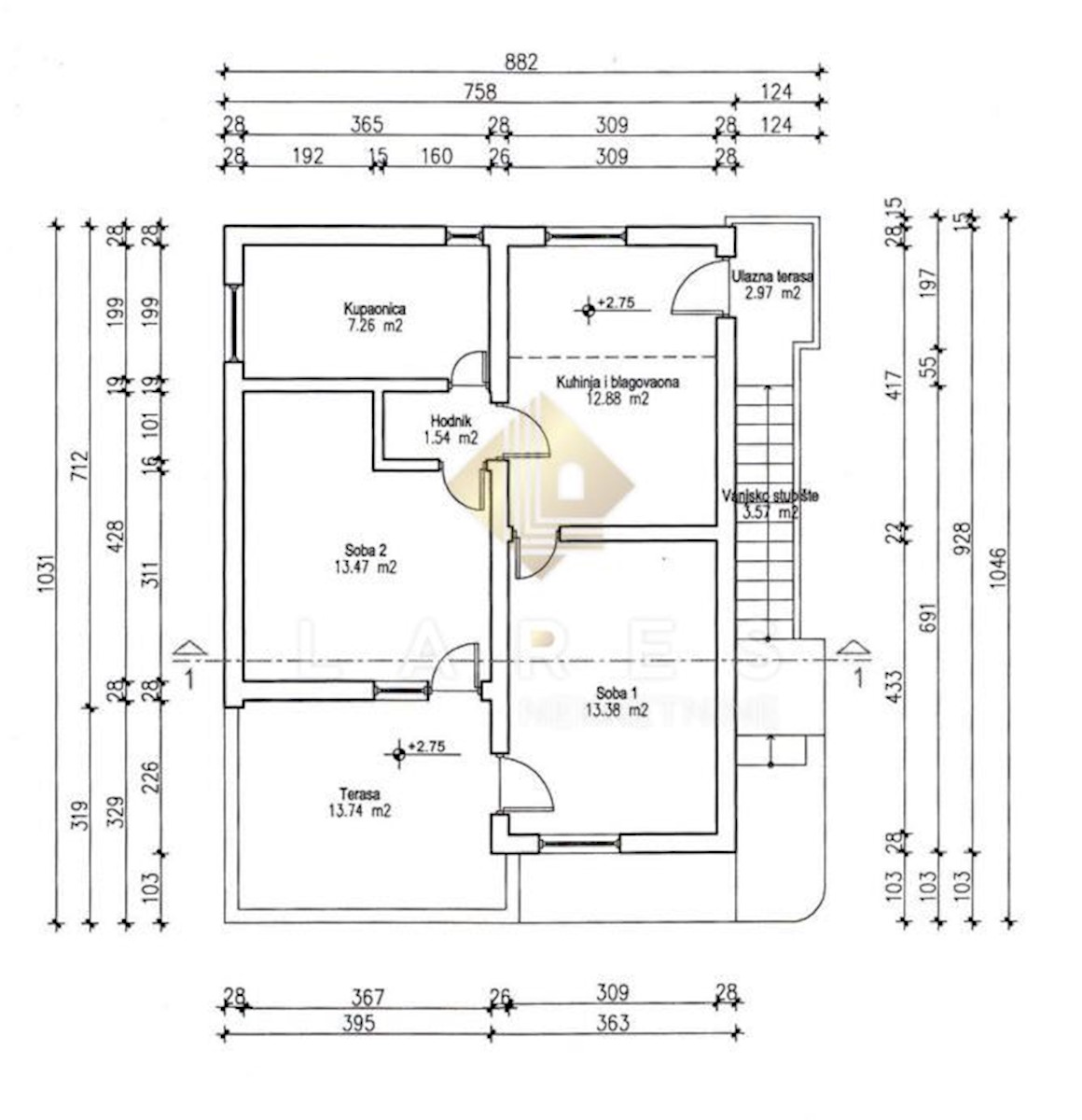 Casa Vir, Stari put, 113m2