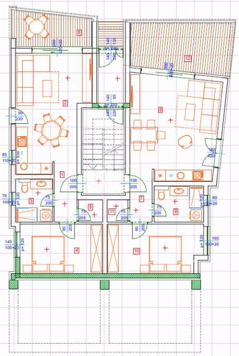 Appartamento Vinjerac, Posedarje, Nova cesta , 60,07m2