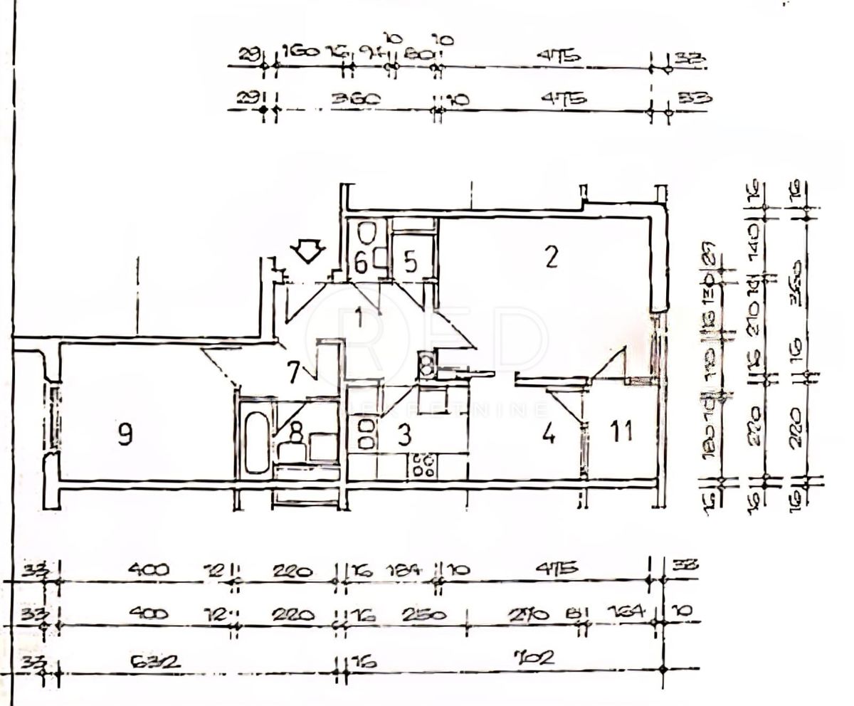 Appartamento Trnje, Ulica Grada Vukovara, 60,83m2