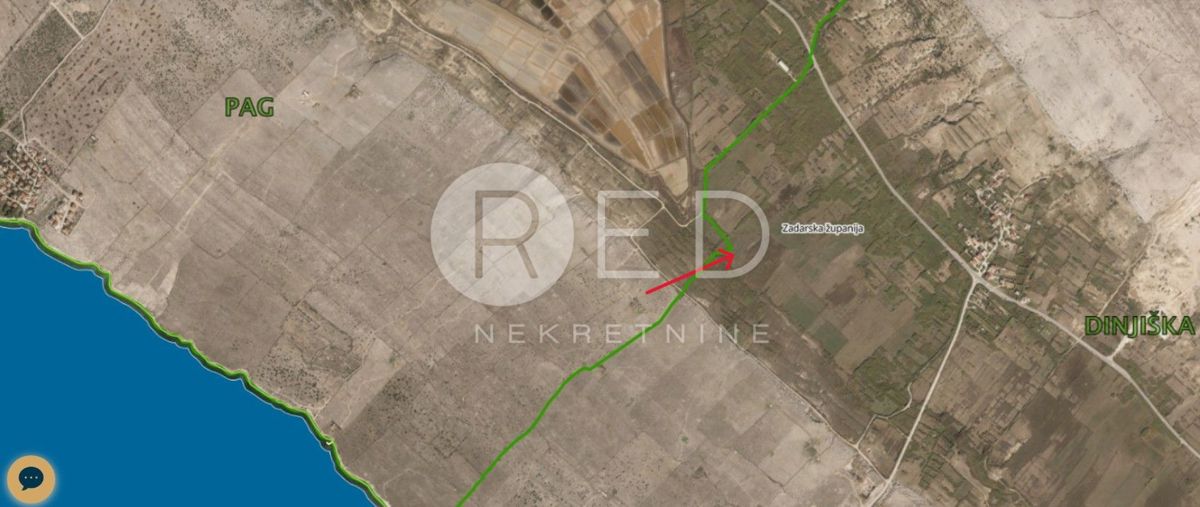 Terreno Dinjiška, Pag, 6.614m2