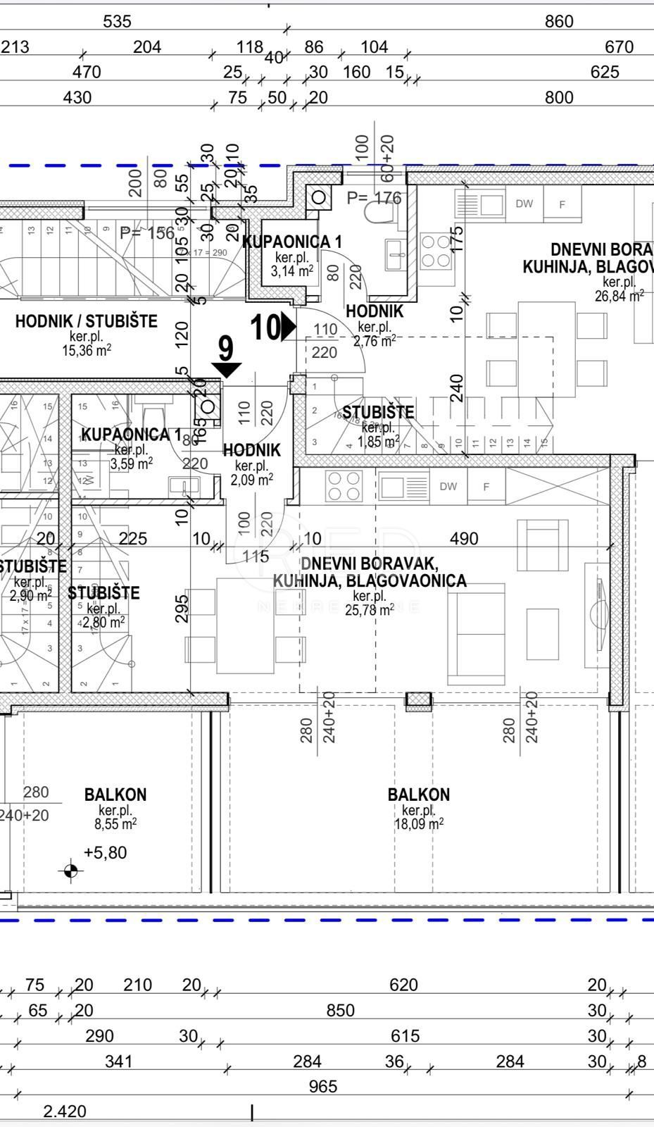 Appartamento Povljana, Ulica Stjepana Radića, 71,44m2