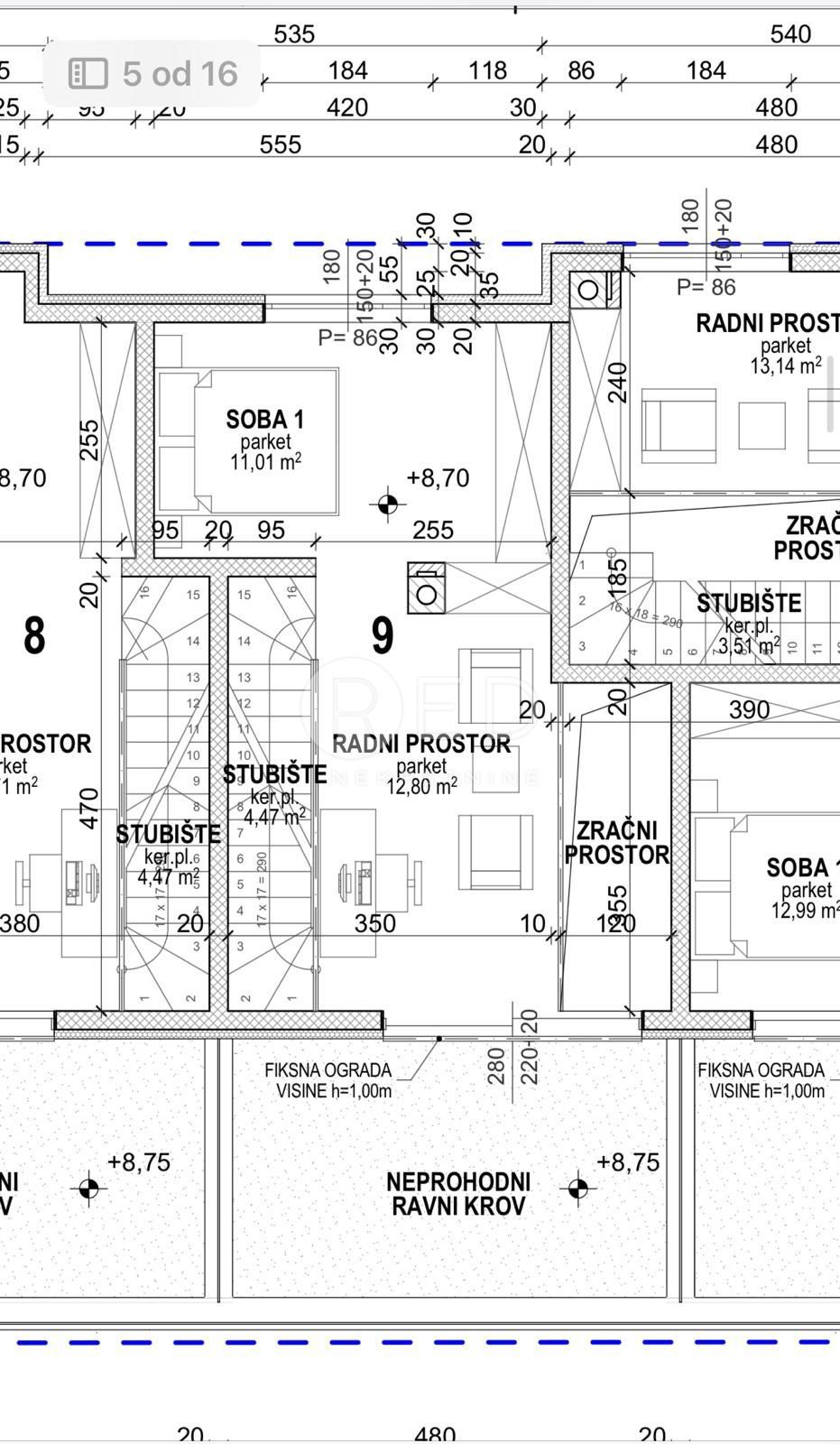 Appartamento Povljana, Ulica Stjepana Radića, 71,44m2