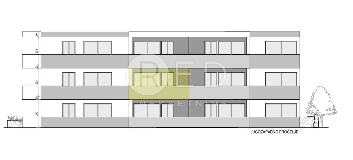 Appartamento Povljana, Ulica Stjepana Radića, 36,65m2